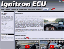 Tablet Screenshot of ignitronecu.com